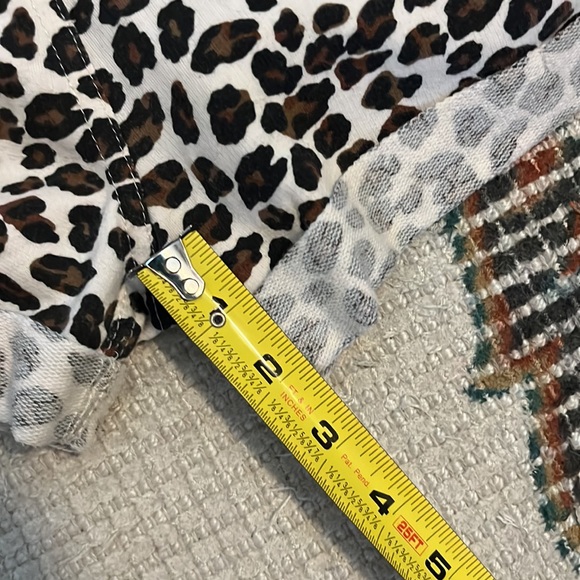 Altard State ! Leopard overalls with elastic waist and adjustable straps - Picture 8 of 8